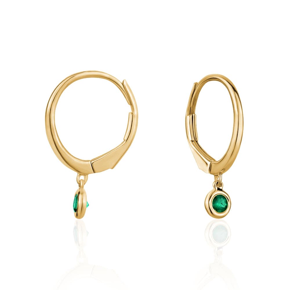 Elegant Gold Hoop Earrings