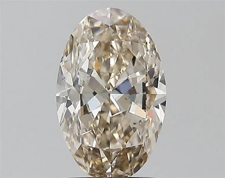 1.50ct Oval Natural Diamond (Colour M, Clarity SI2, Cut VG, IGI Certified)