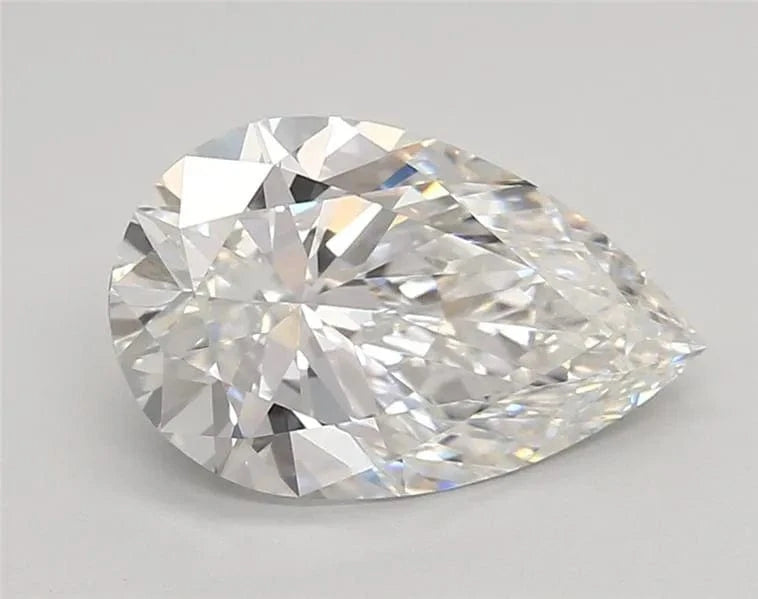 2.45ct Pear Lab Grown Diamond (Colour E, Clarity VVS2, IGI Certified)