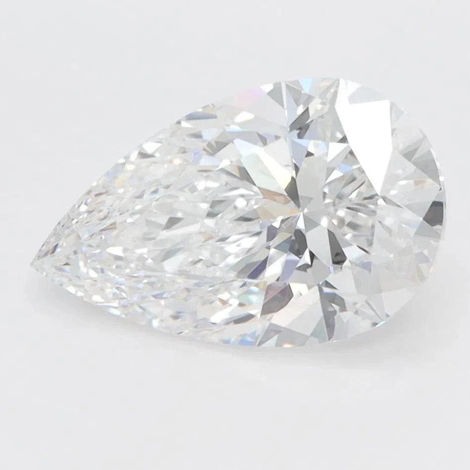 2.41ct Pear Lab Grown Diamond (Colour D, Clarity VVS1, IGI Certified)