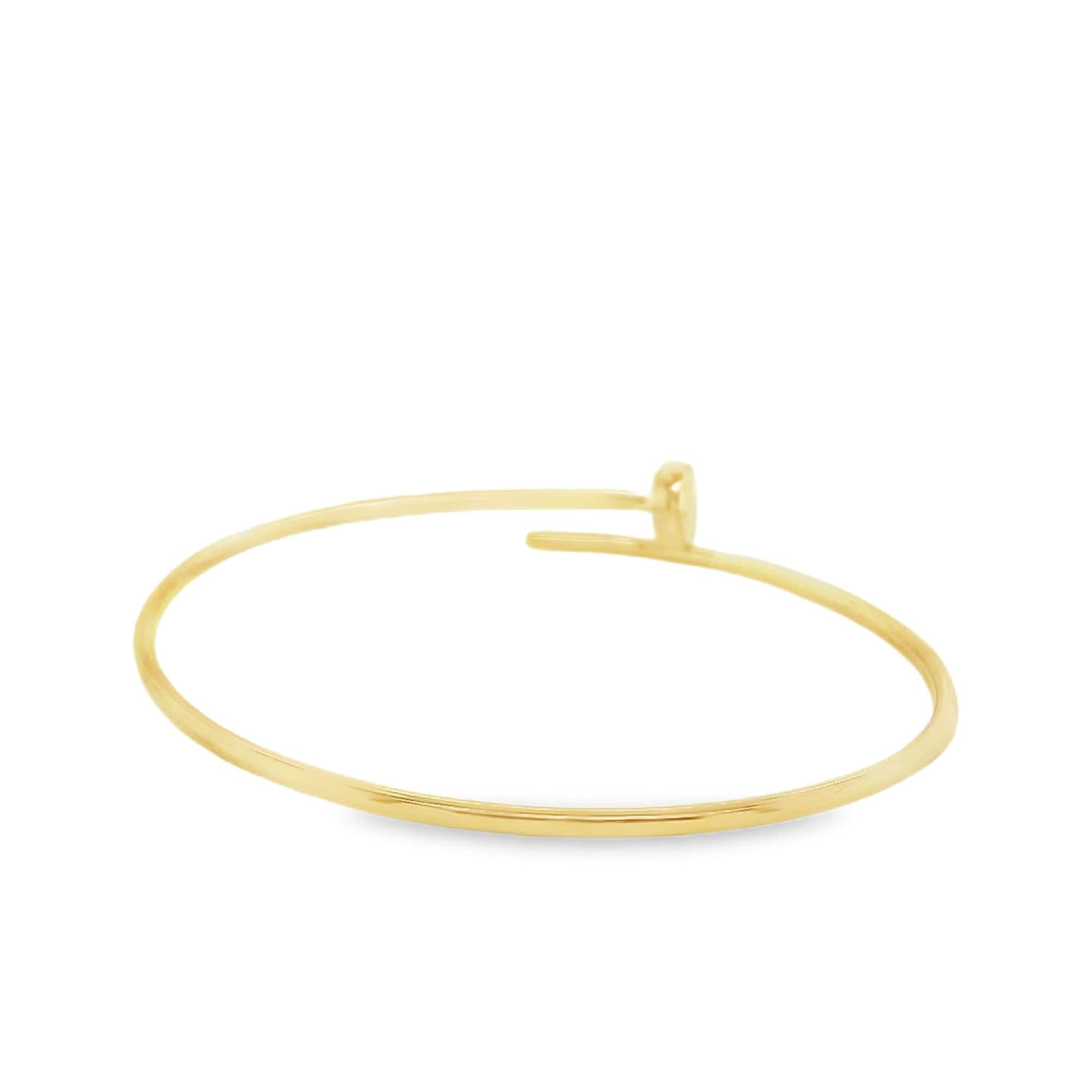 Elegant Gold Bangle Bracelet