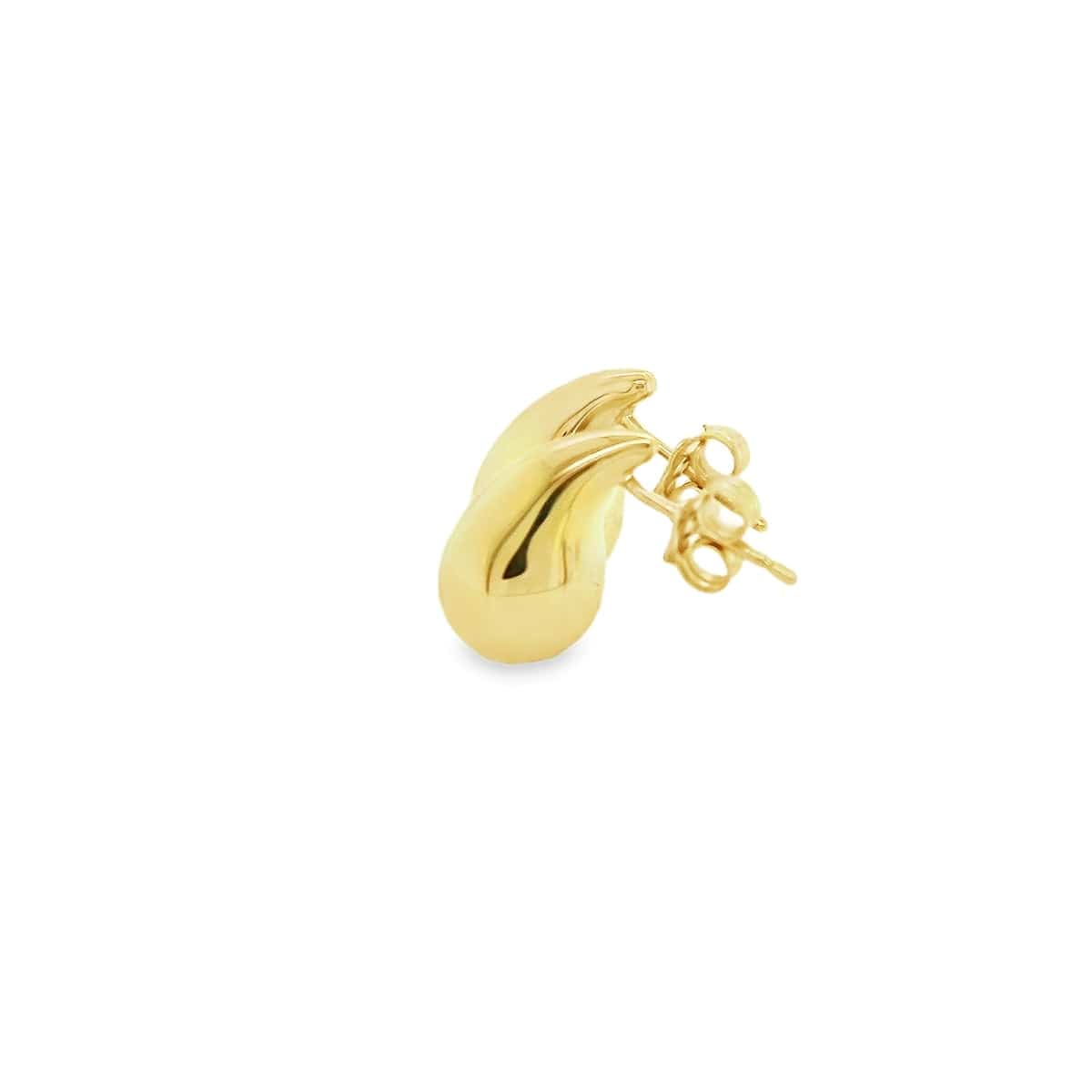 Elegant Gold Teardrop Earrings