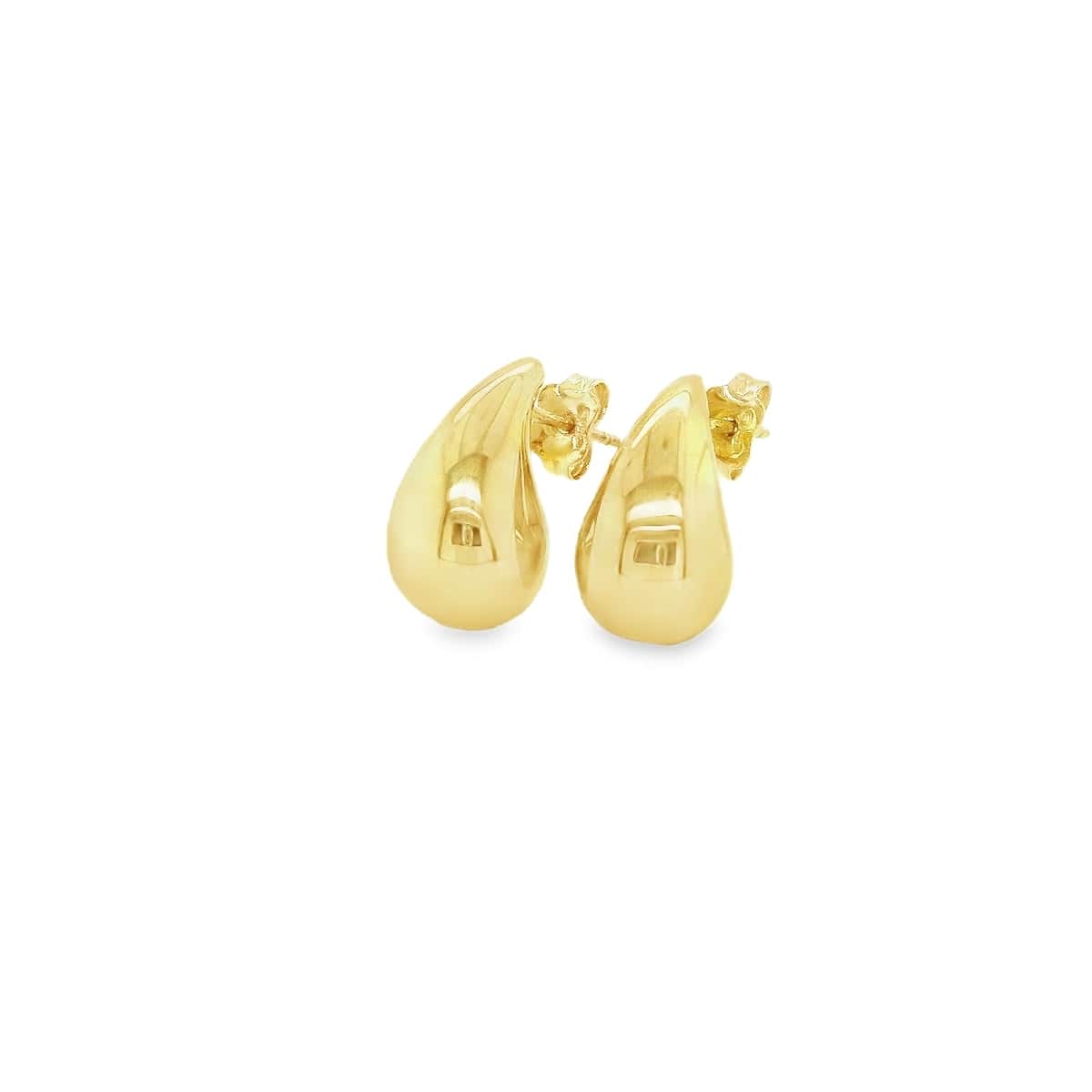 Elegant Gold Teardrop Earrings