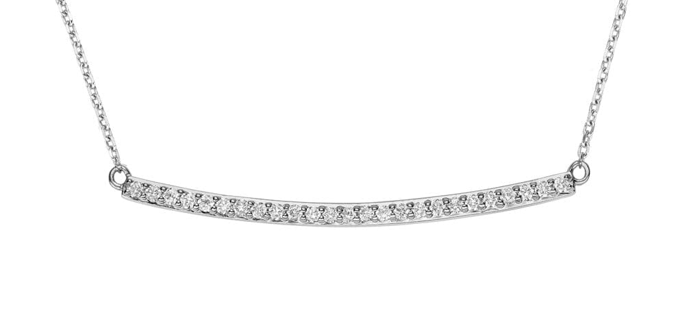 Diamond Bar Pendant