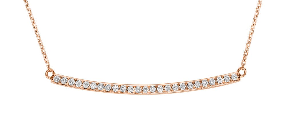 Diamond Bar Pendant