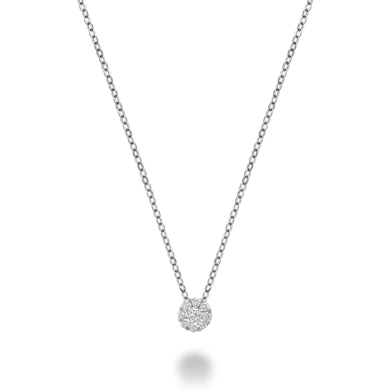 Diamond Cluster Pendant
