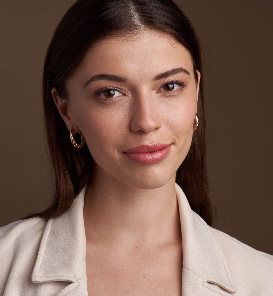 Braided Gold Hoop Earrings