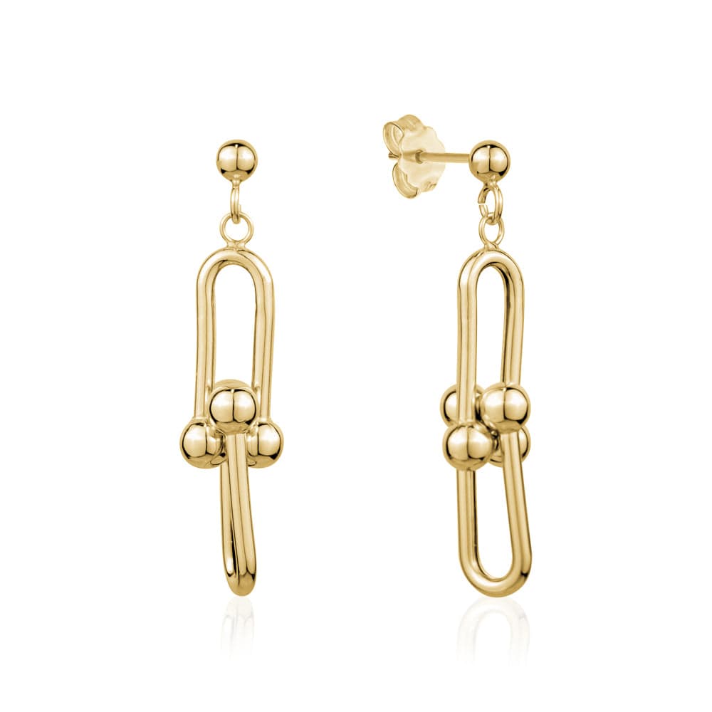 Fancy Link Earrings