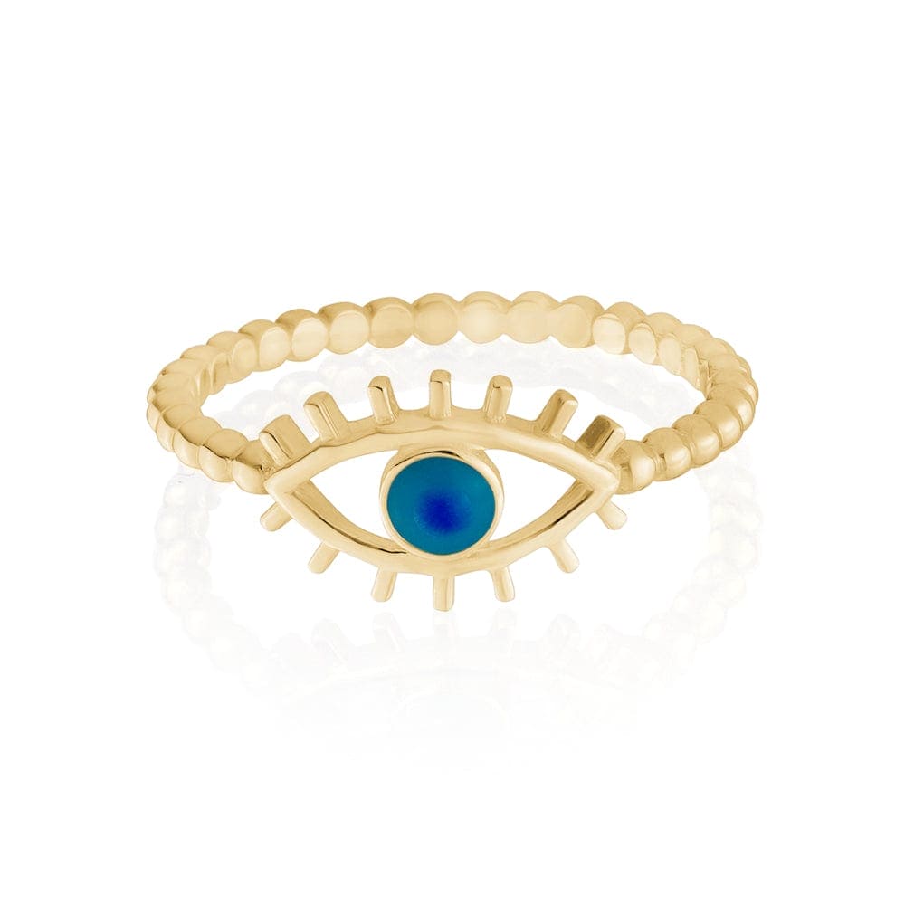 Gold Evil Eye