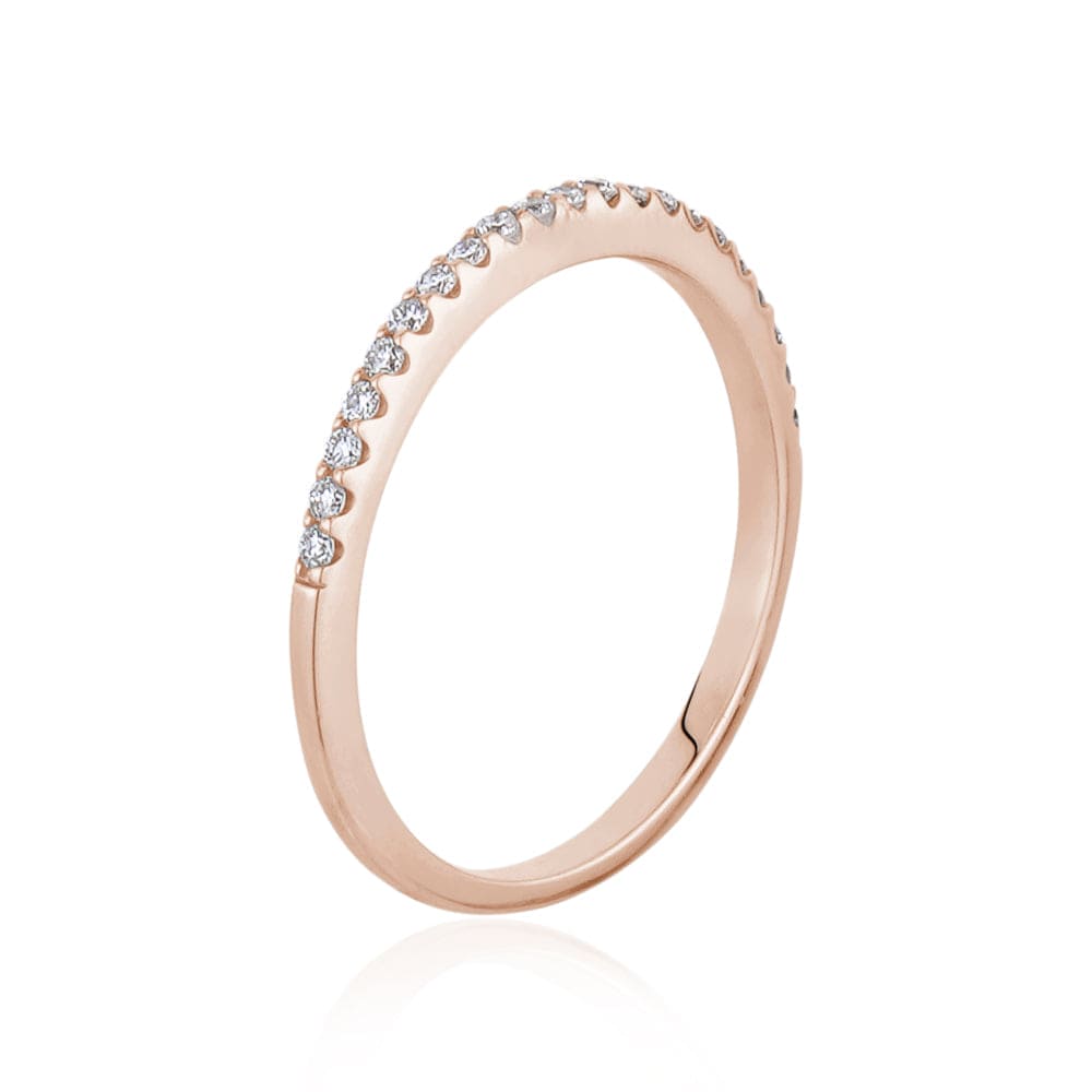 Rose Gold Half Eternity