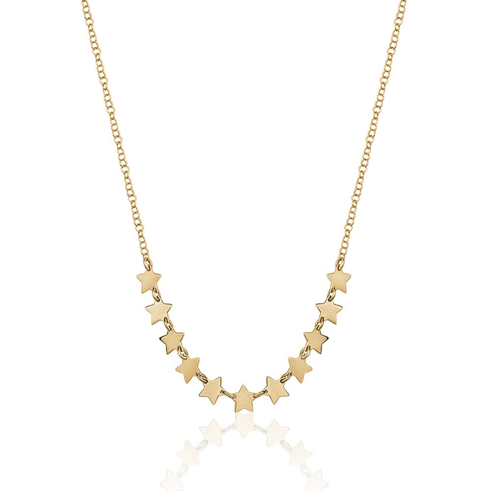 Gold Star Necklace