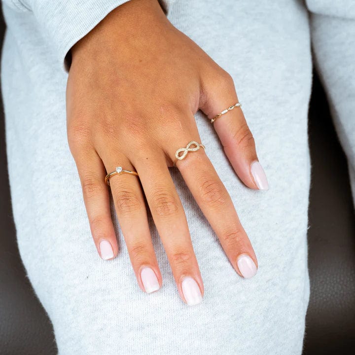 Infinity Diamond Ring