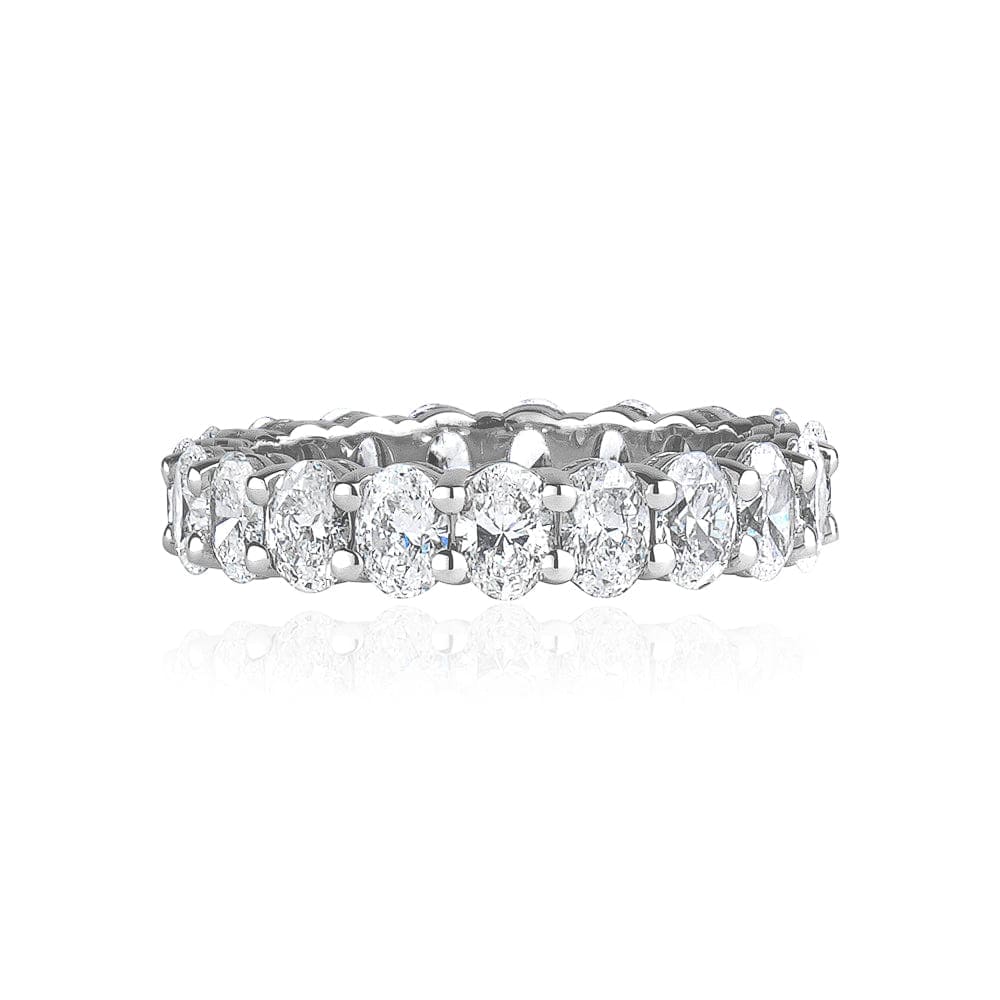 Oval Full Eternity Band