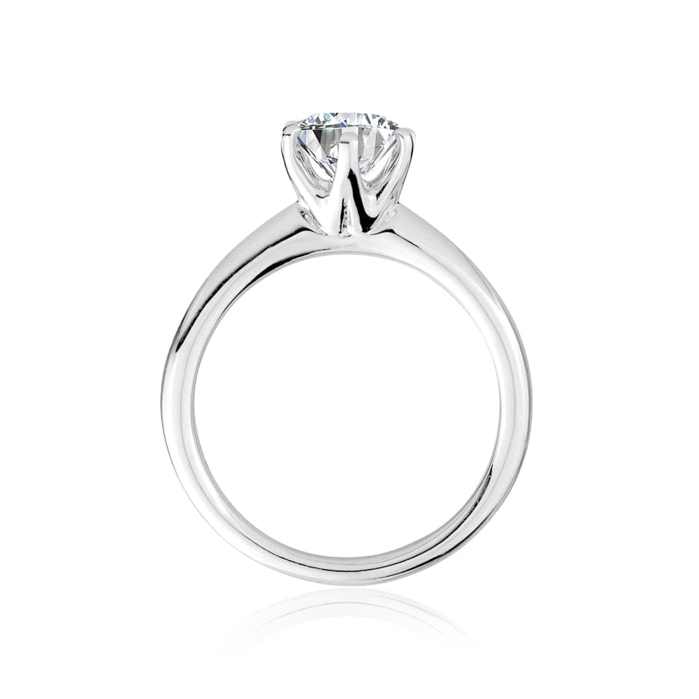 6-Claw Engagement Ring