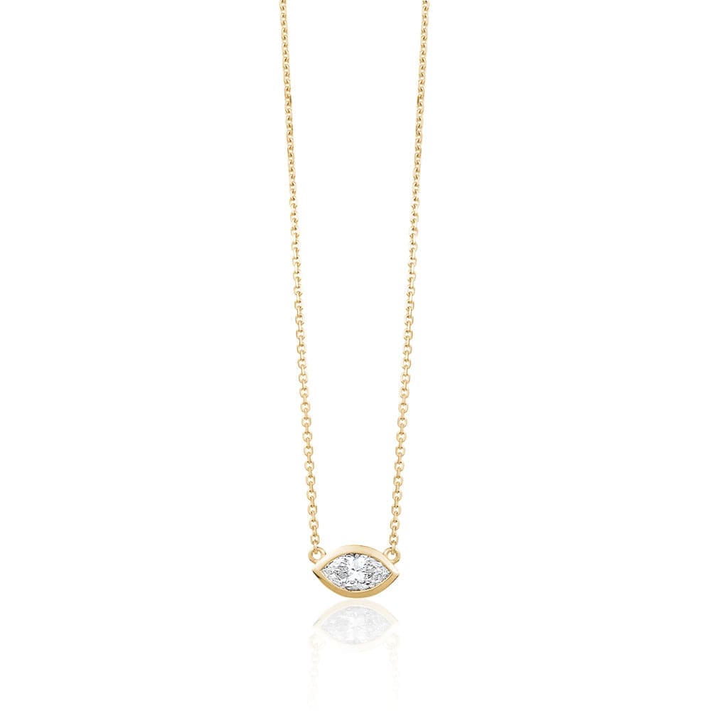 Marquise Diamond Pendant