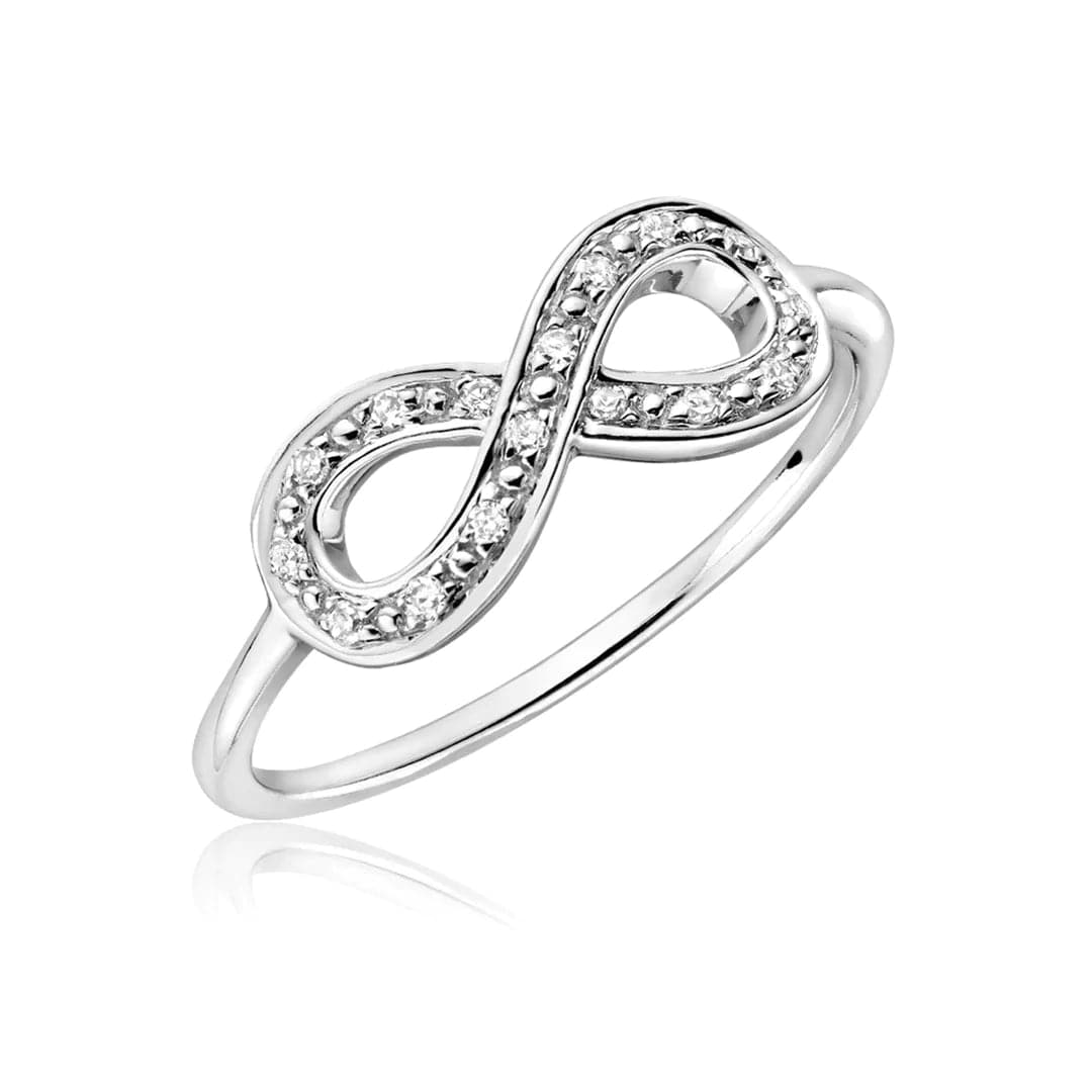 Infinity Diamond Ring