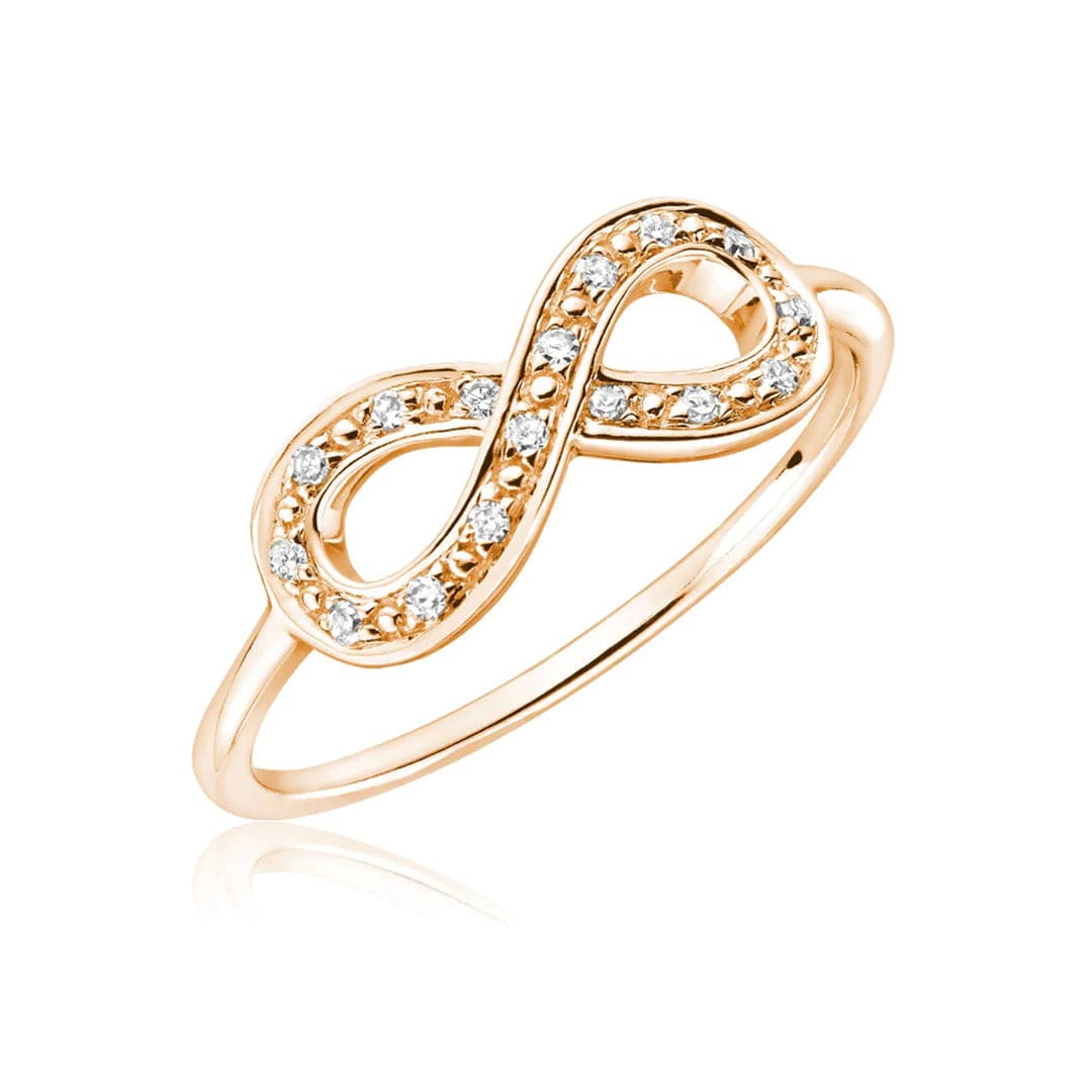 Infinity Diamond Ring