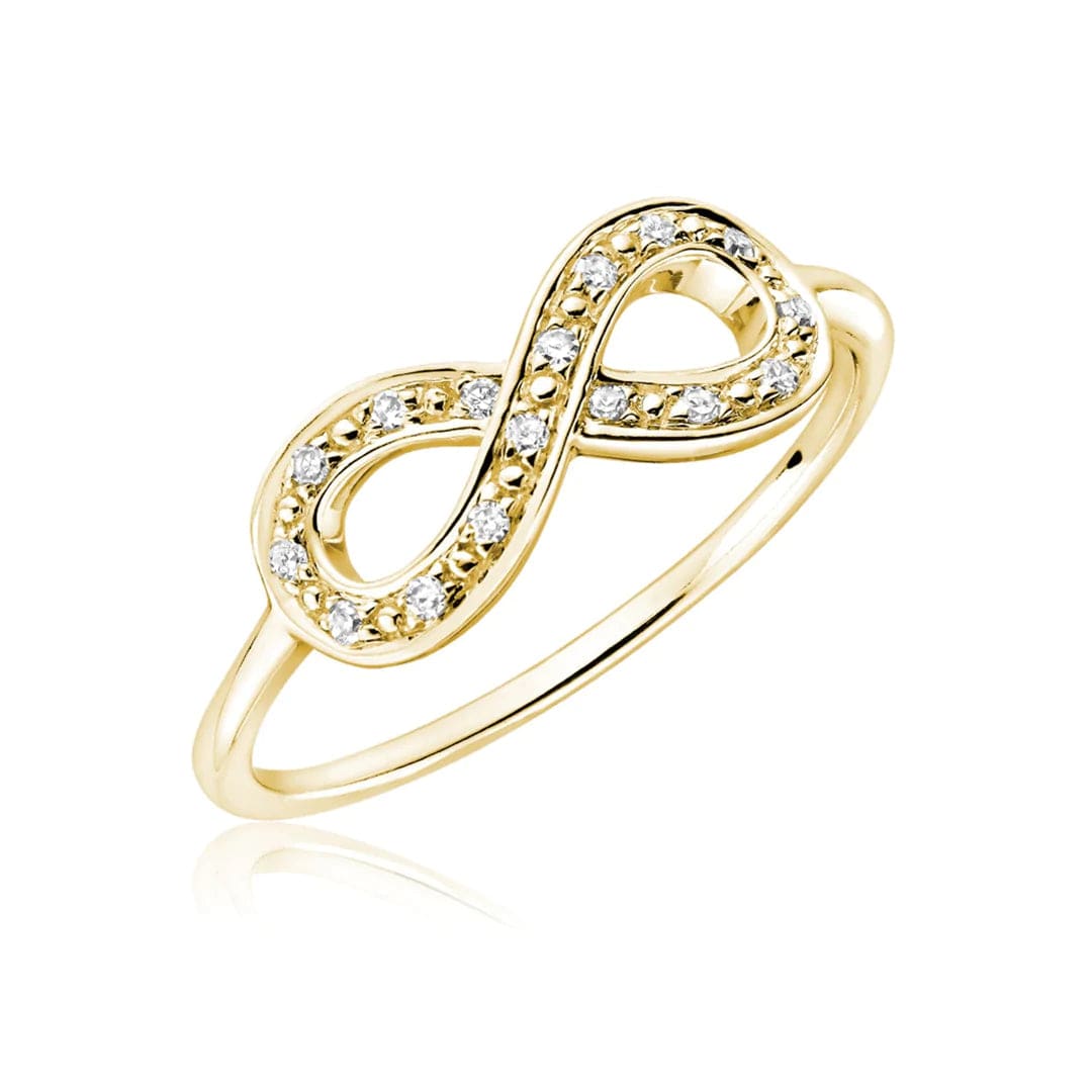 Infinity Diamond Ring