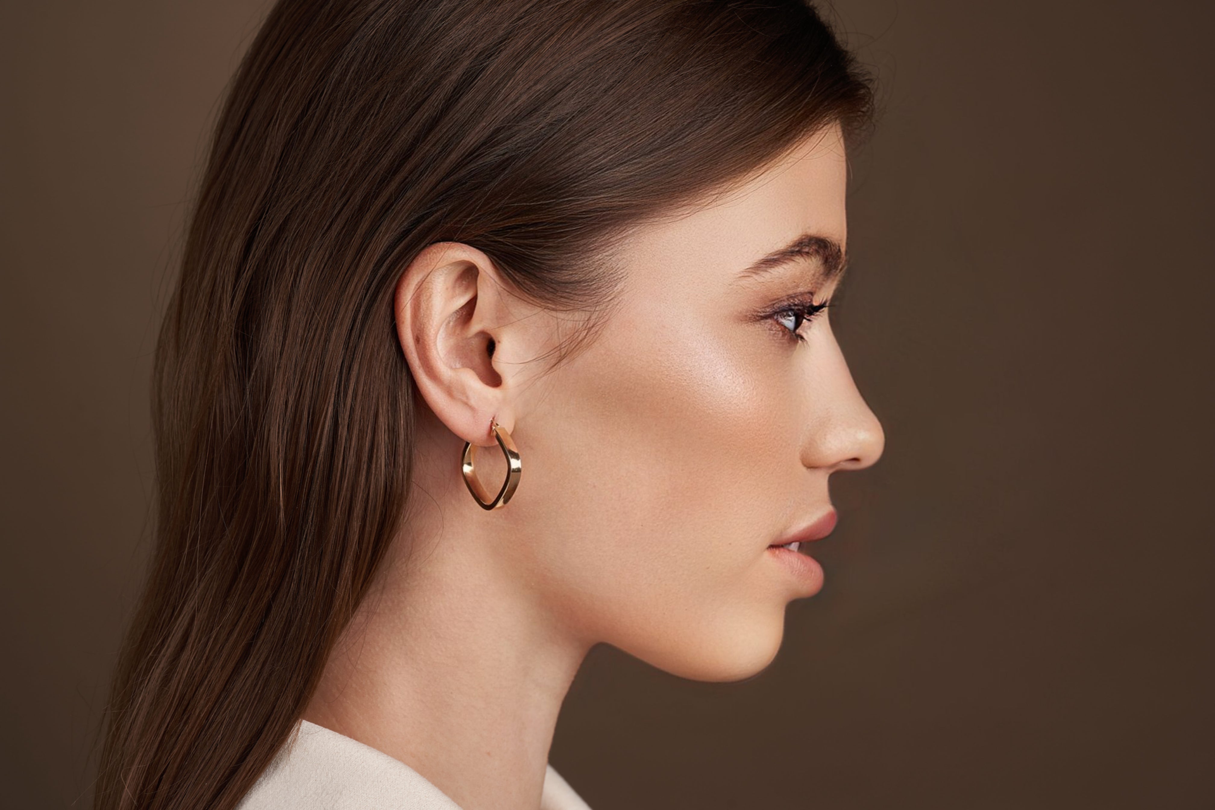 Solid Gold Earrings