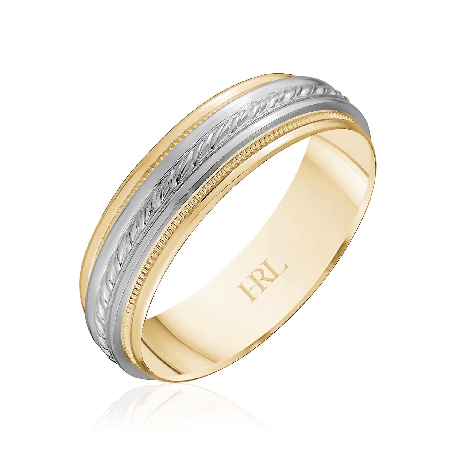 Braided Rope Two-Tone Band