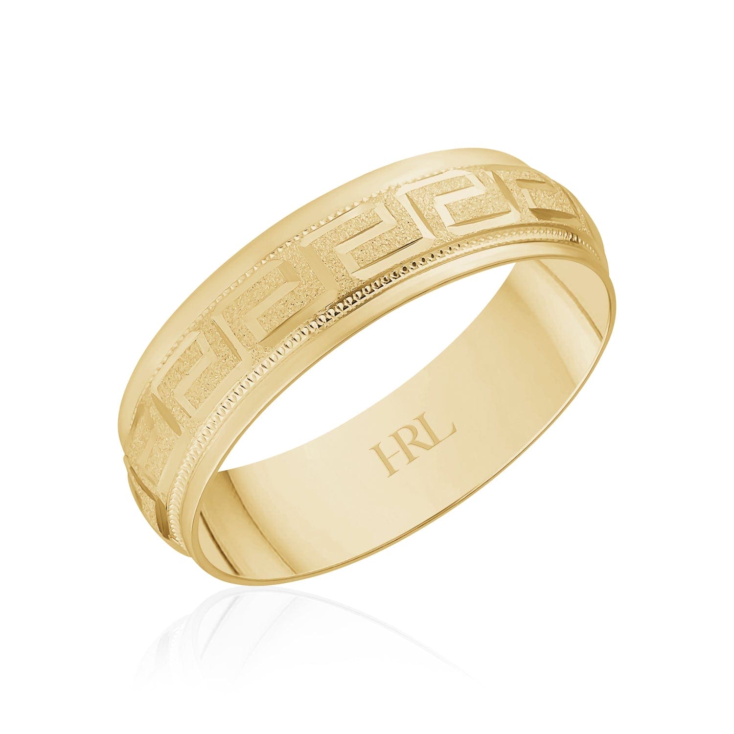 Gold Greek Key Band