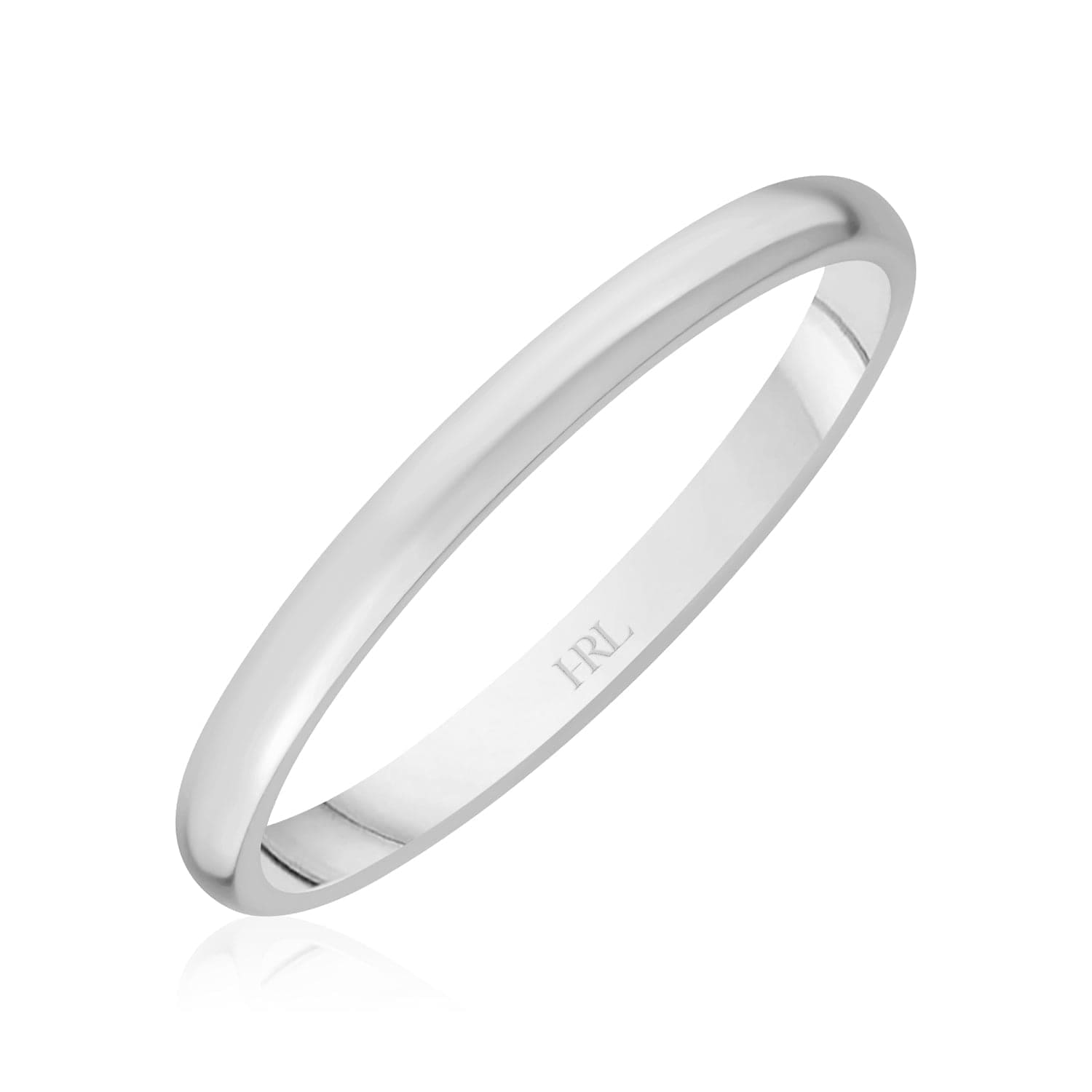 Classic Slim in Yellow or White Gold Band (2mm-6mm)