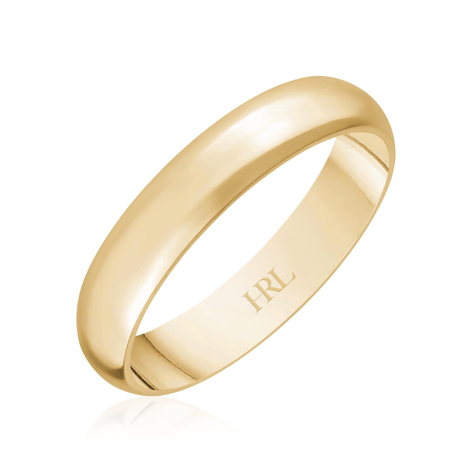 Classic Slim in Yellow or White Gold Band (2mm-6mm)