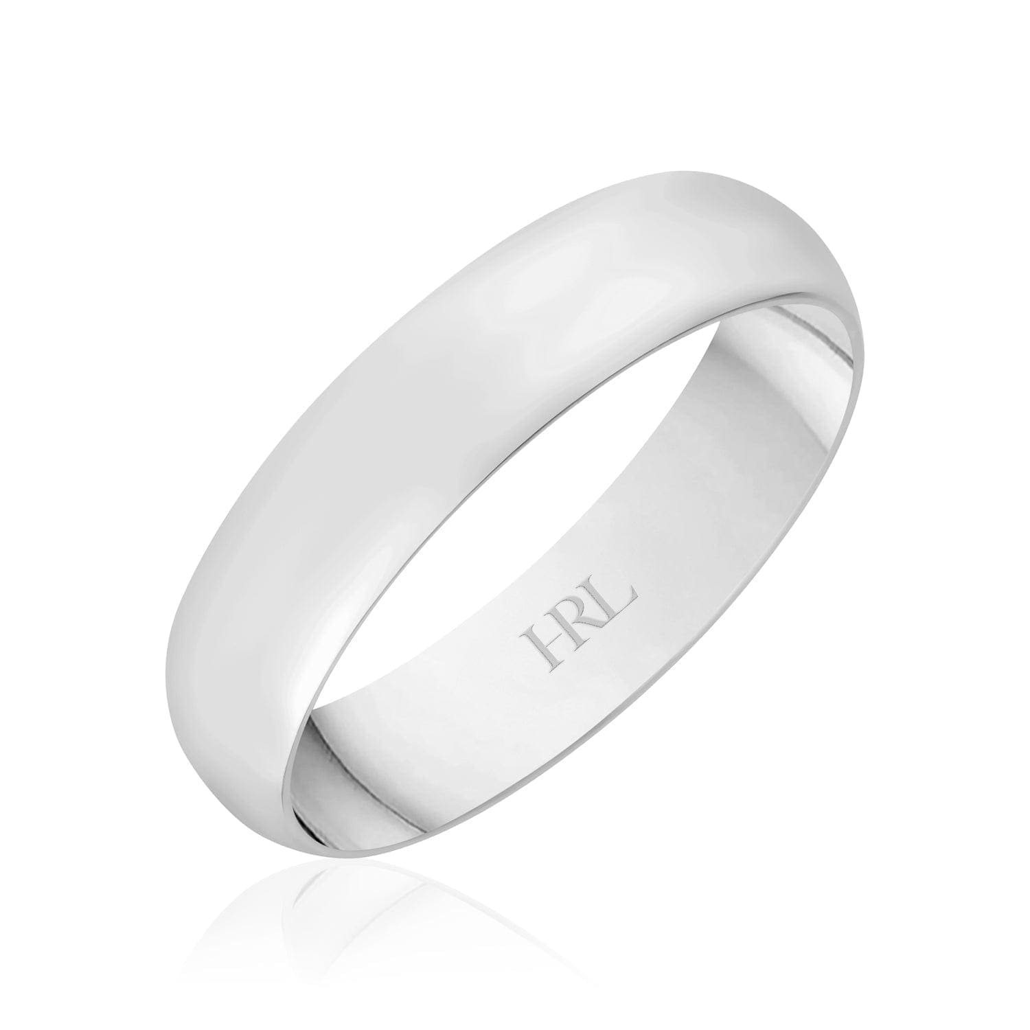 Classic Slim in Yellow or White Gold Band (2mm-6mm)