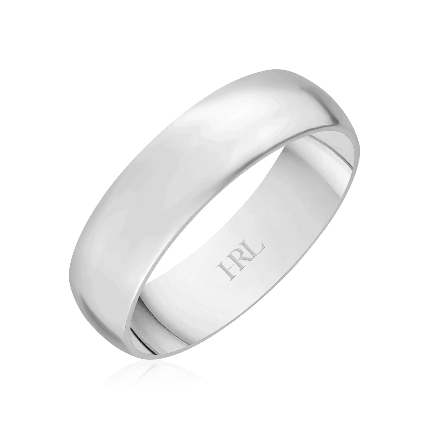 Classic Slim in Yellow or White Gold Band (2mm-6mm)