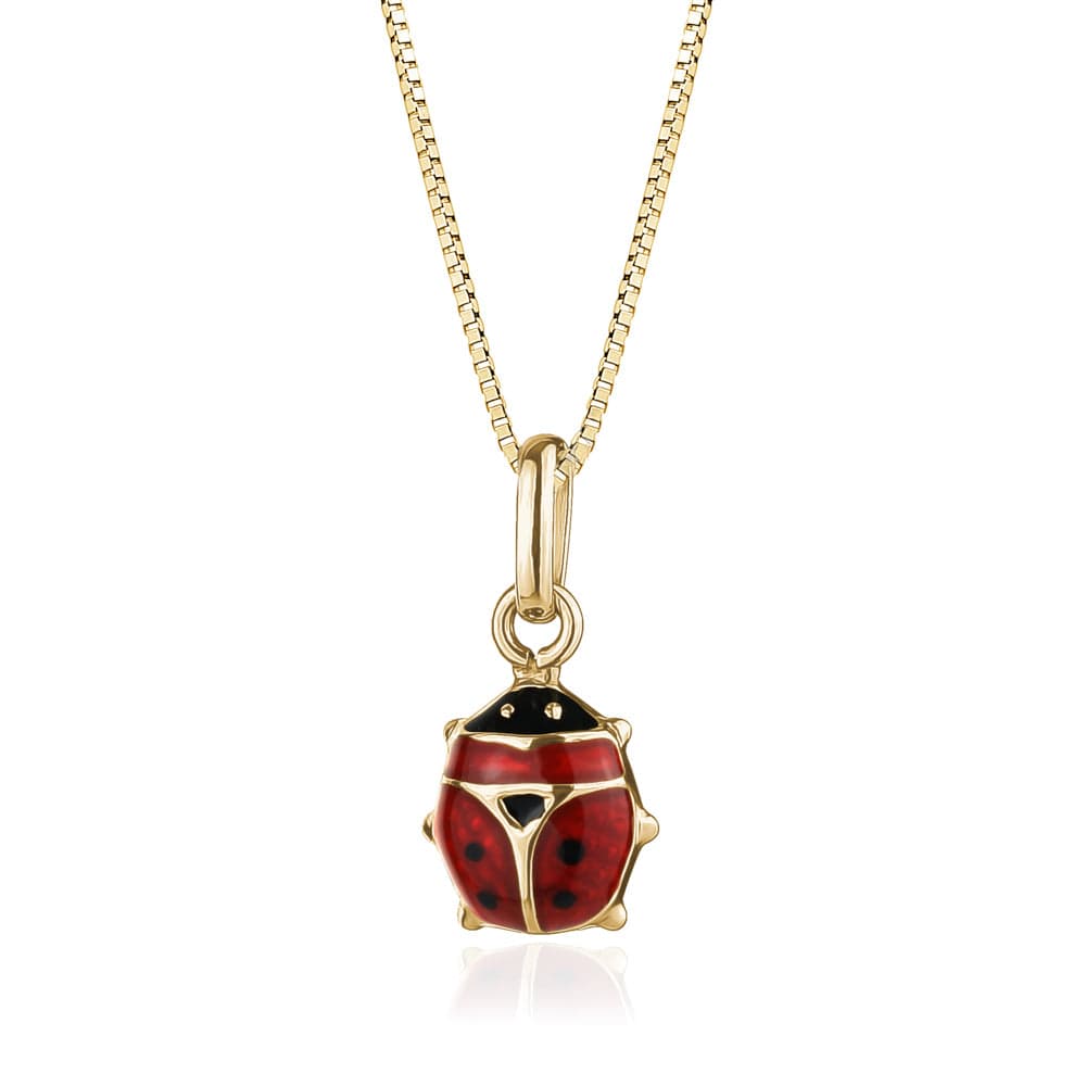 Mini Lucky Ladybug Necklace