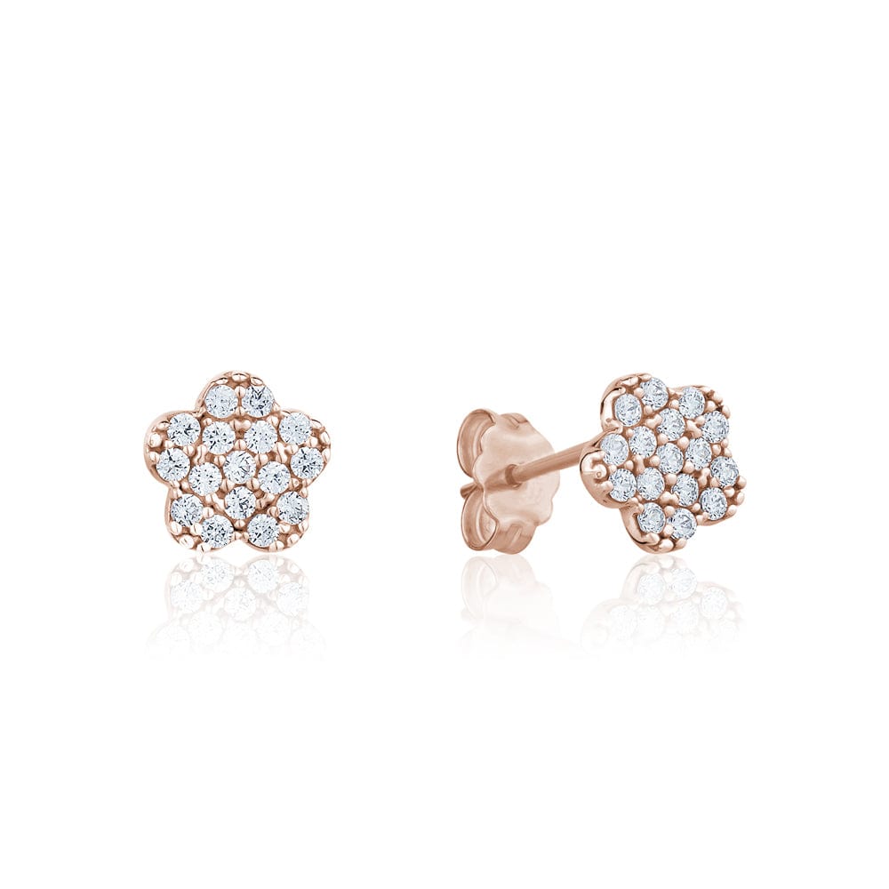 Small Flower Stud Earrings