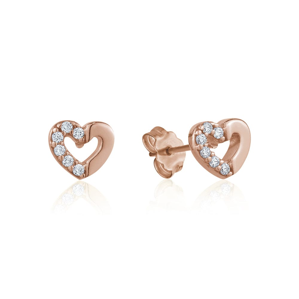 Mini Heart Earrings