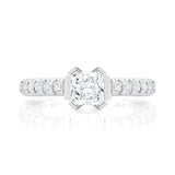 White Gold Canadian Diamond Engagement Rings