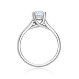 Round Cut Solitaire Canadian Diamond Engagement Ring