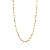 14K Large Paperclip Chain Necklace